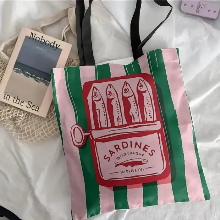 Sacs de rangement pour boîtes de conserve de sardines Coastal Charm