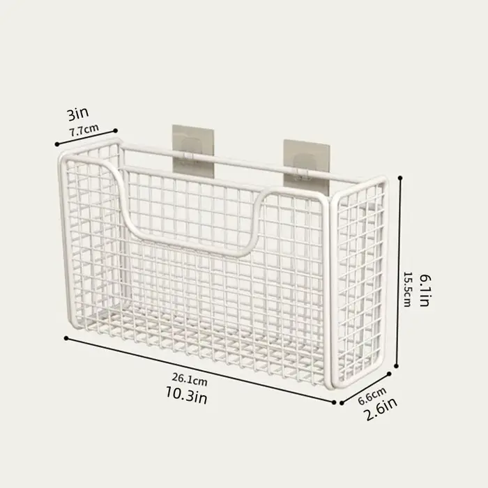 Support mural sans perçage pour porte d'armoire de cuisine, boîte de rangement, étagère en fer, supp