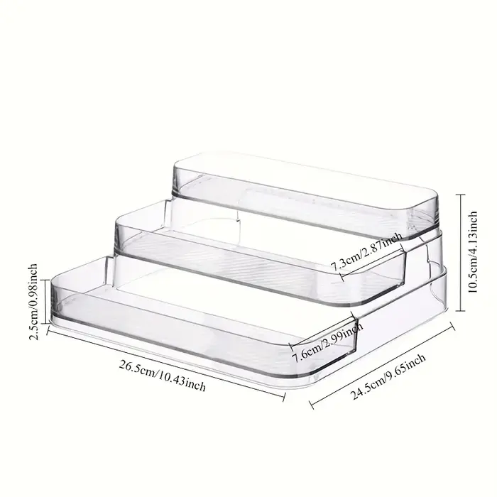 Boîte de rangement pour parfums - Boîte de rangement pour cosmétiques, support transparent robuste,