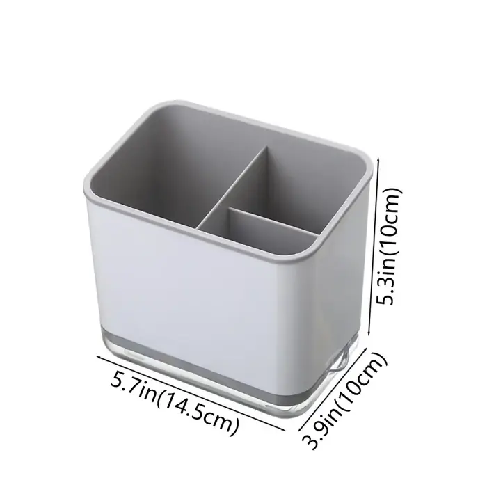 Égouttoir à couverts et porte-ustensiles pour évier, organisateur de cuisine pour couverts, baguettes, couteaux, fourchettes, cuillères, spatules