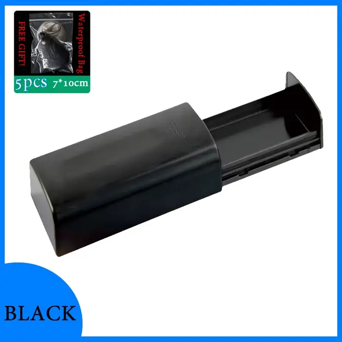 Coffre-fort magnétique caché boîte de rangement des clés de voiture boîte de rangement secrète noire