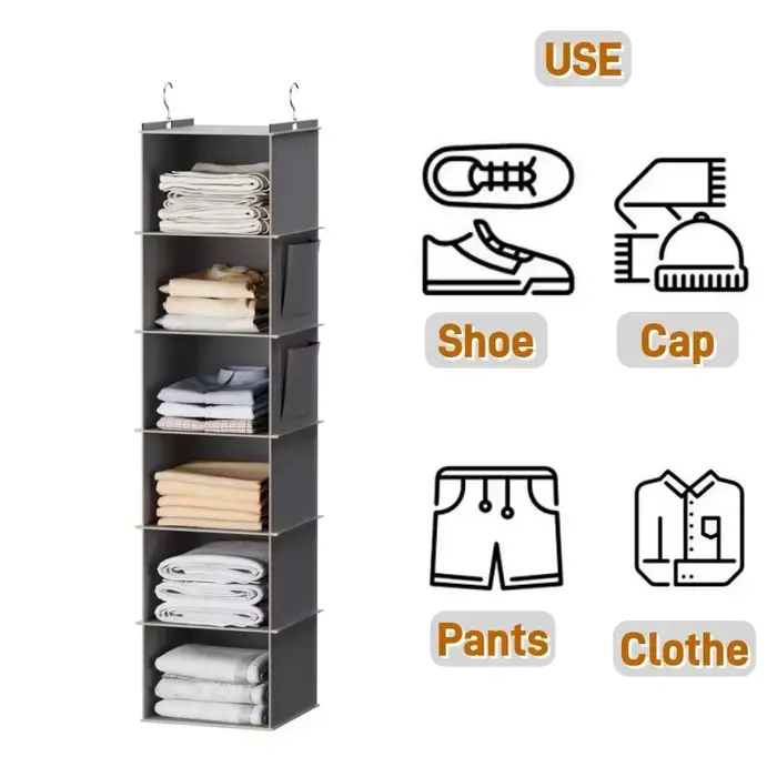 Organisateur et rangement de placard suspendu