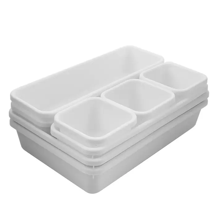 Couvercle de placard, tiroir de rangement, boîte de rangement, cuisine, salle de bains, plateaux de 