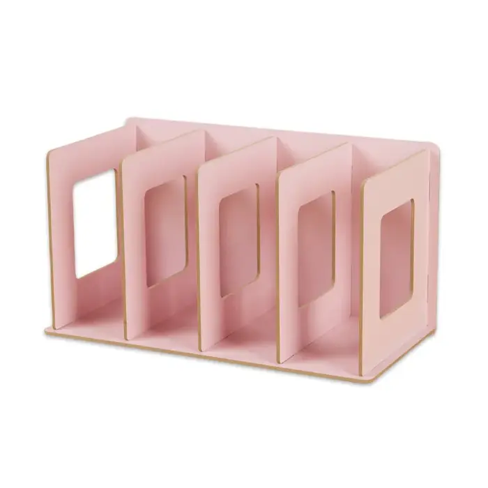 Étagère de bureau support de livre d'étudiant étagère de bureau simple bricolage support de CD créat