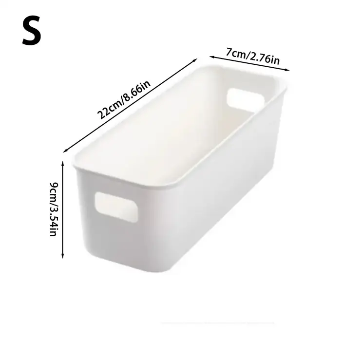 Boîte de rangement de bureau empilable Durable, grande capacité, organisateur de cuisine sans couver