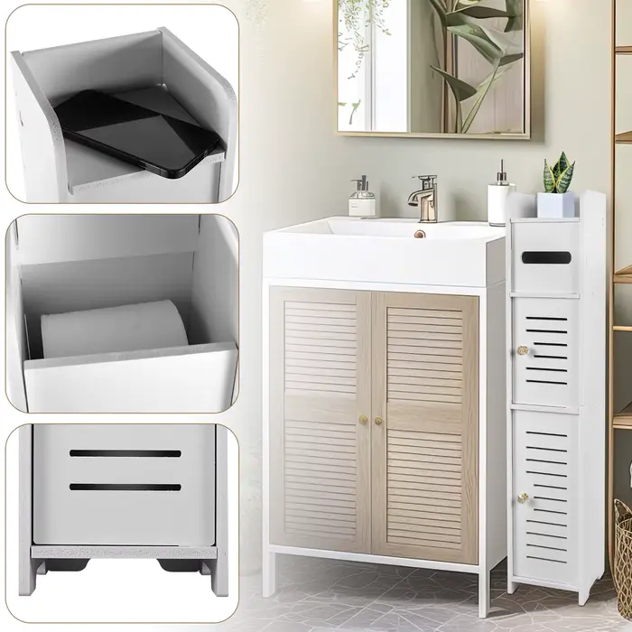 Armoire de rangement pour salle de bain
