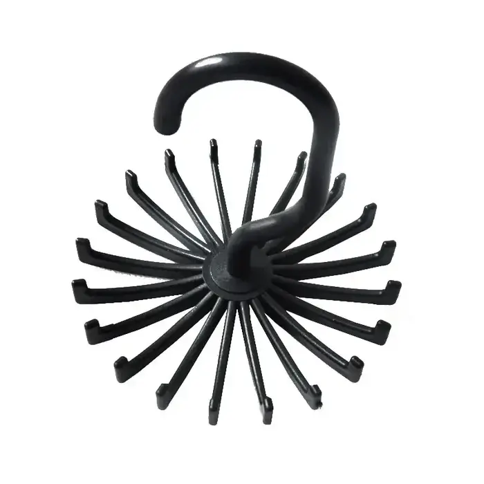 Porte-cravate rotatif à 360 degrés, organisateur d'écharpe, cintre d'écharpe en soie, support de ran