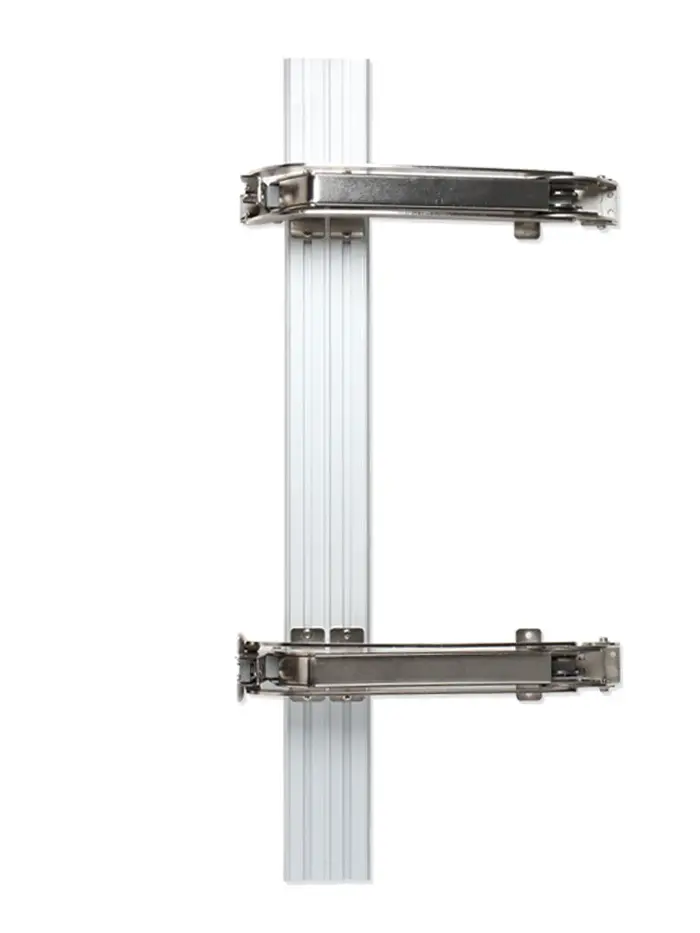 Charnière de porte coulissante latérale pliante pour armoire