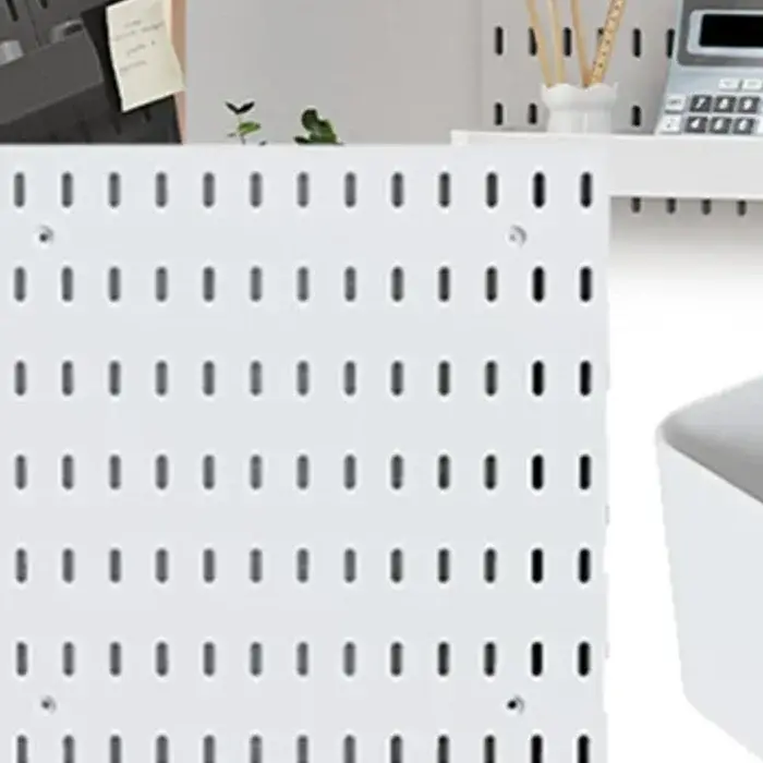Étagère murale panneau perforé affichage bricolage