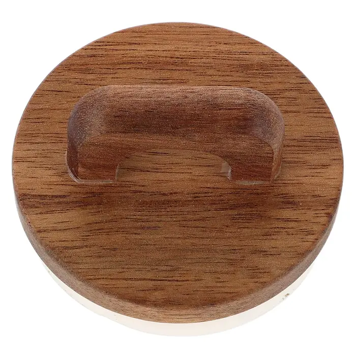 Couvercles de pot en bois hermétiques 3x3 pouces