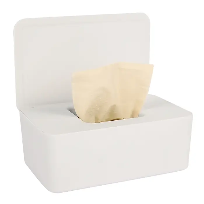 Boîte à mouchoirs humides, distributeur de papier Portable avec couvercle, support de boîte de range