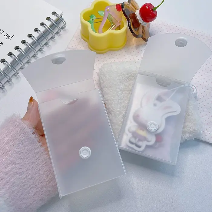 Boîte de rangement de poche transparente, Mini boîte de rangement Portable A8, boîte de rangement de