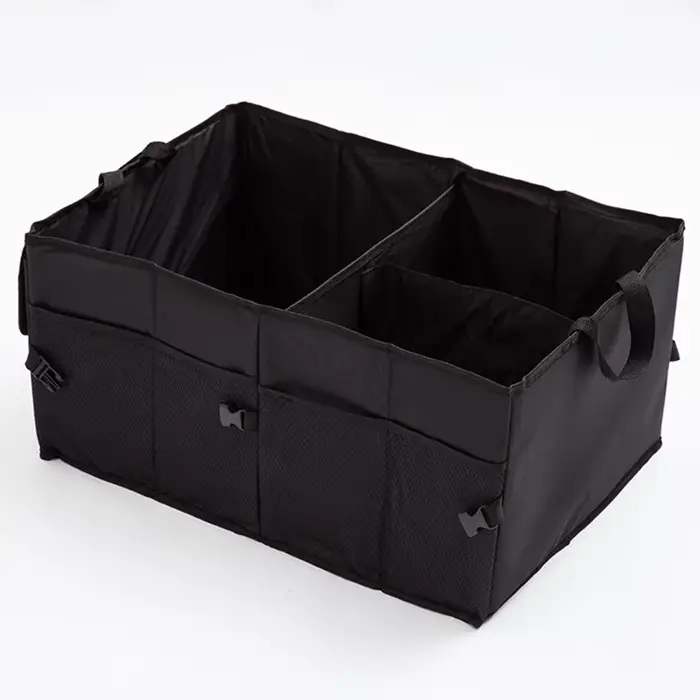 Boîte de rangement de voiture, boîte de rangement de voiture pliable de grande taille, boîte de rang