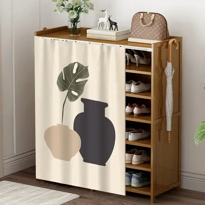 Rideau anti-poussière pour armoire de cuisine VIKAMA