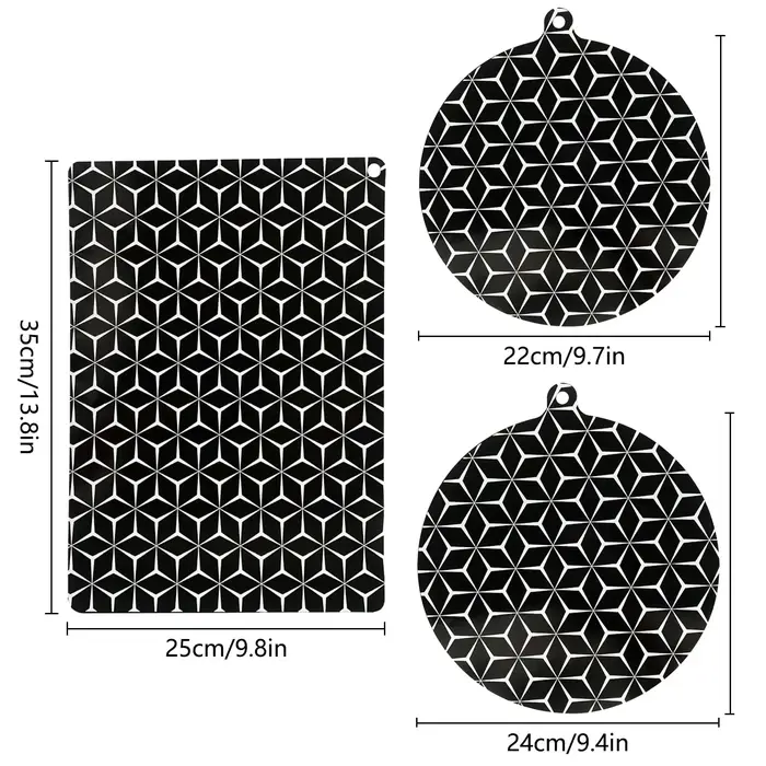 Tapis de protection en silicone pour plaques à induction