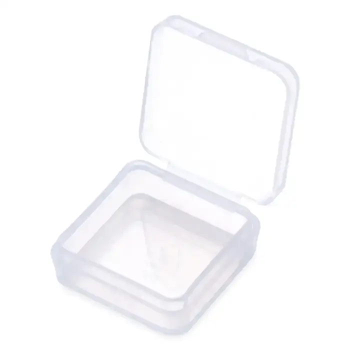 Boîte de rangement transparente, conteneur de perles de bijoux, boîte d'accessoires de pêche, organi