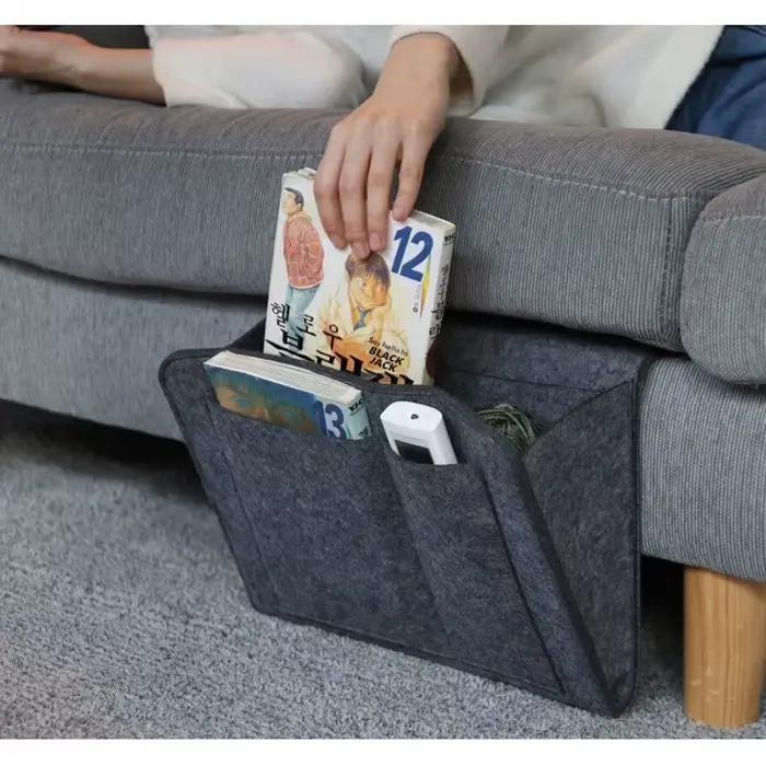 Sac de rangement suspendu en feutre