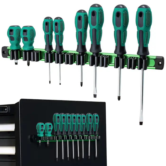 Organisateur magnétique pour tournevis et outils