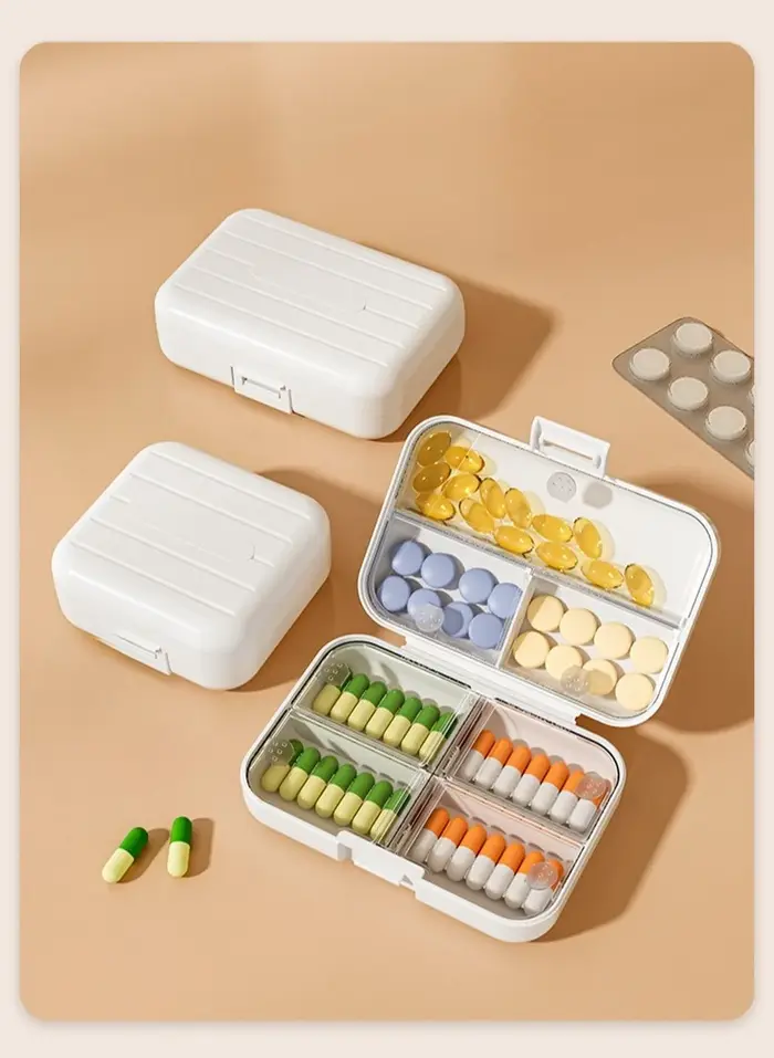 Boîte à médicaments portable mini