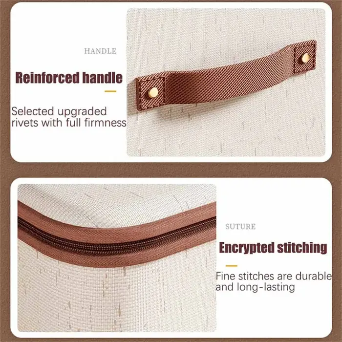 Grande boîte de rangement domestique robuste