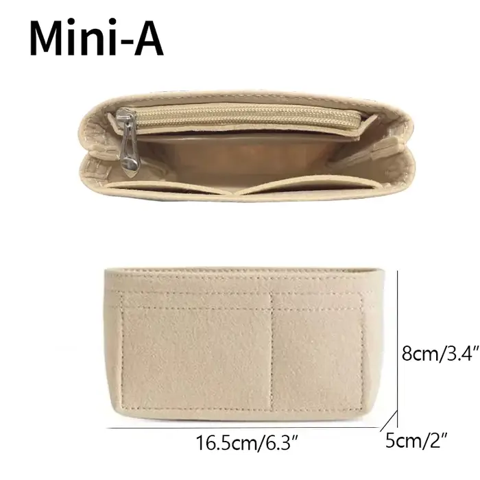 Organisateur de sac pour Longchamp Small Tote Bag Timid, sac de rangement et de finition, doublure i