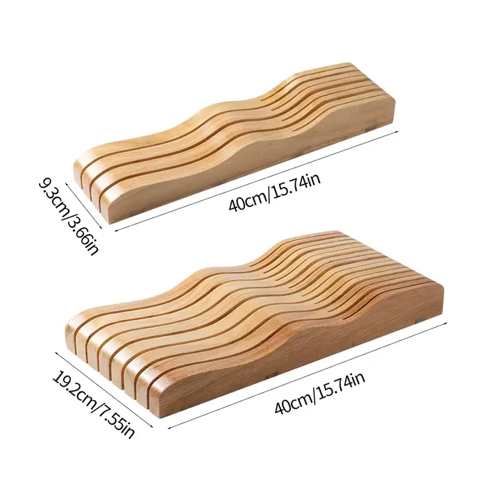 1PC-support de rangement de couteaux