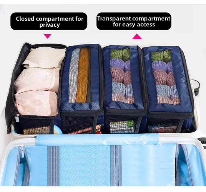 Organisateur de valise grande capacité