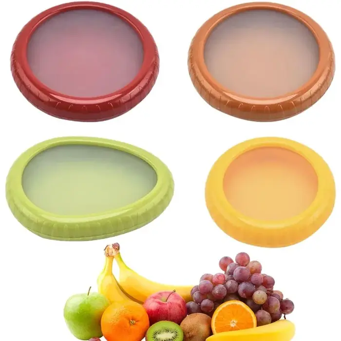4 boîtes de stockage de fruits frais