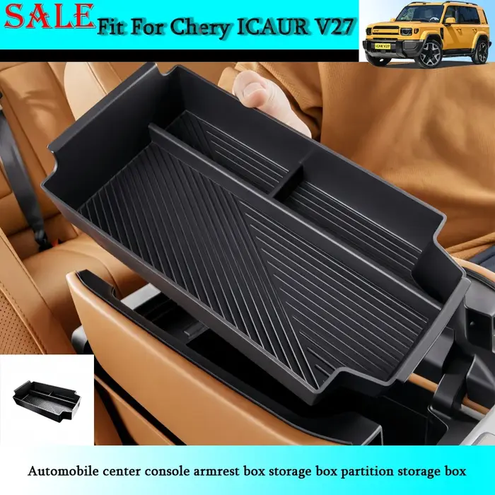 Boîte de rangement pour console centrale de voiture