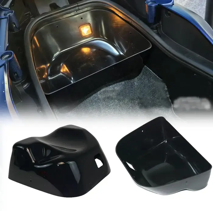 Boîte de rangement pour moto, accessoires stéréo 3D, seau de rangement noir pour TMAX 530 DX SX 2017