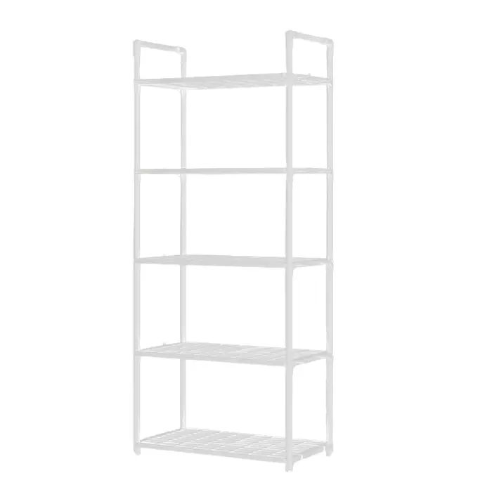 Étagères de rangement à 5 niveaux, unité de rayonnage réglable, capacité de 66 lb, étagère de rangem