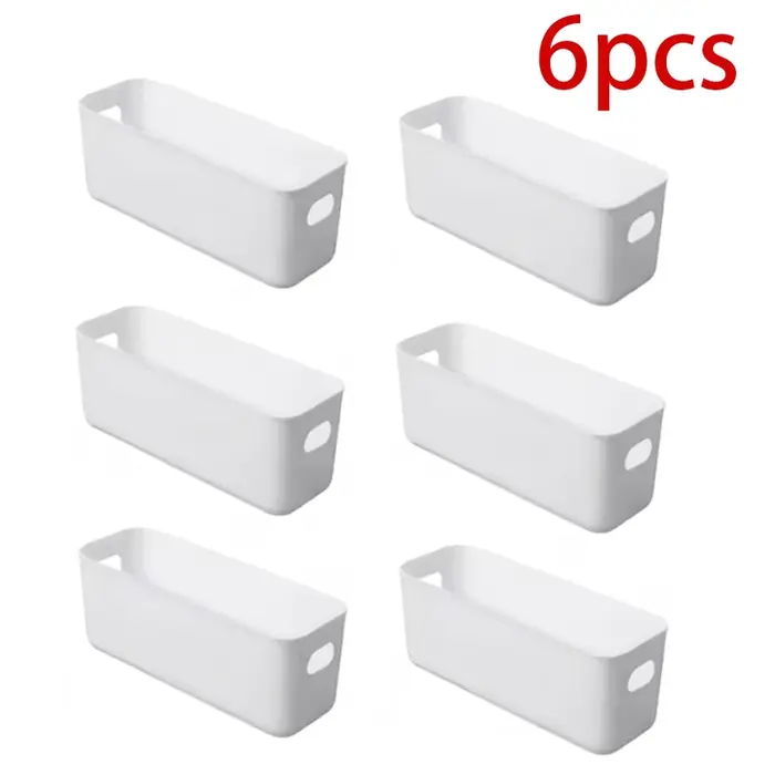 Boîte de rangement multifonctionnelle, 12/6 pièces, boîte de rangement durable de grande capacité, r