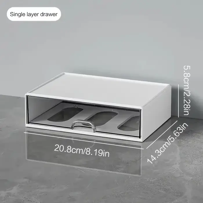 Boîte de rangement à tiroirs combinés de bureau, organisateur de bureau, cloison raisonnable, access