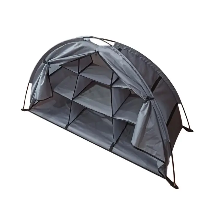 Tente de rangement extérieure, étanche, compacte et Portable, armoire de rangement de Camping avec 9