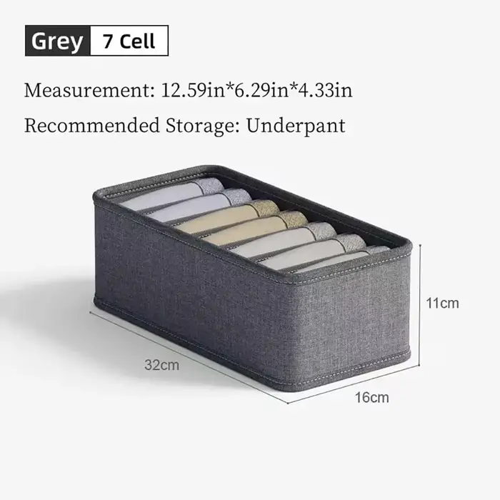 Placard sous-vêtements organisateur boîte de rangement tiroir tissu pliable armoire placard boîtes d