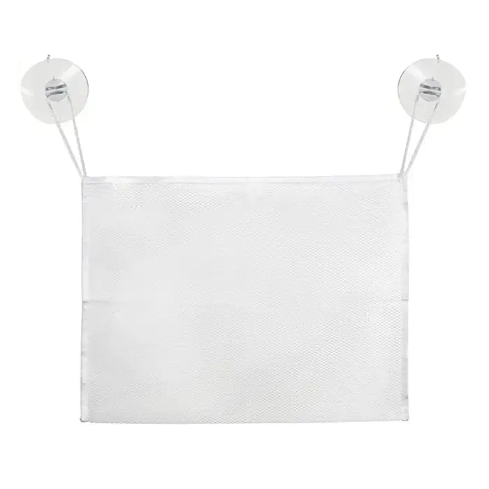 Filet de rangement pour jouets de bain pour enfants, sac en filet d'angle pour baignoire, organisate