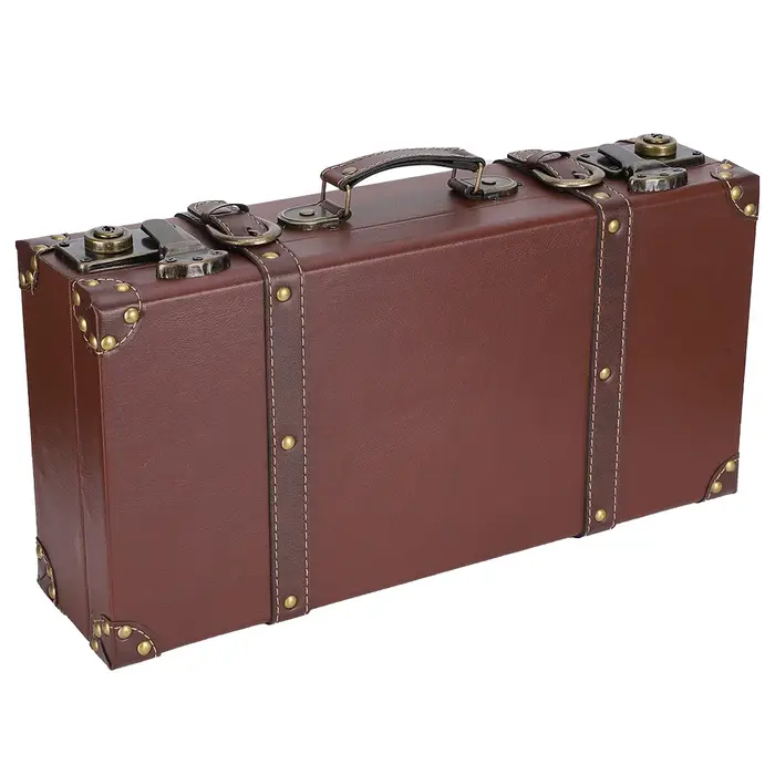 Valise en bois rétro Vintage