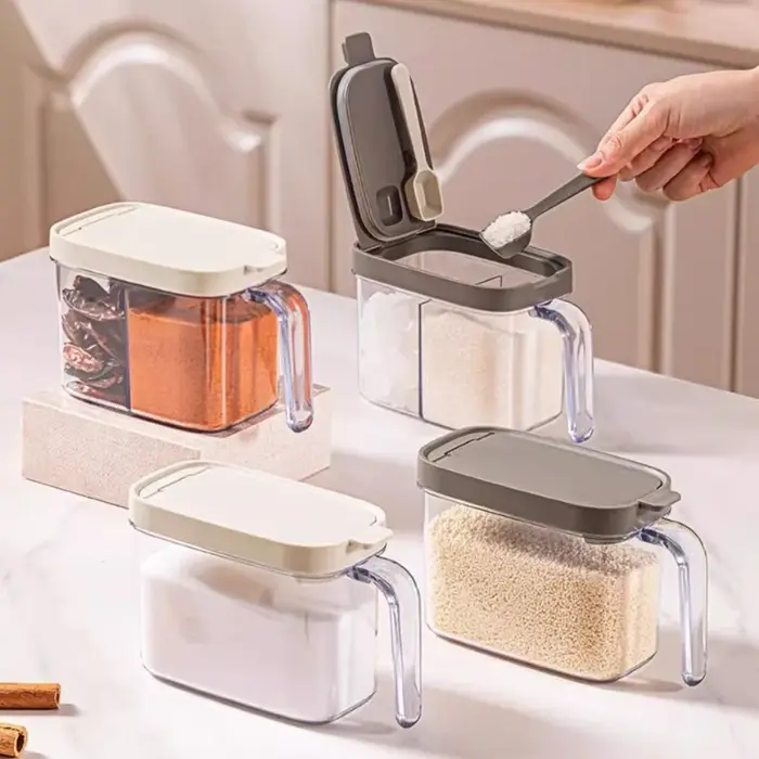 Boîte à condiments magnétique étanche à l'humidité