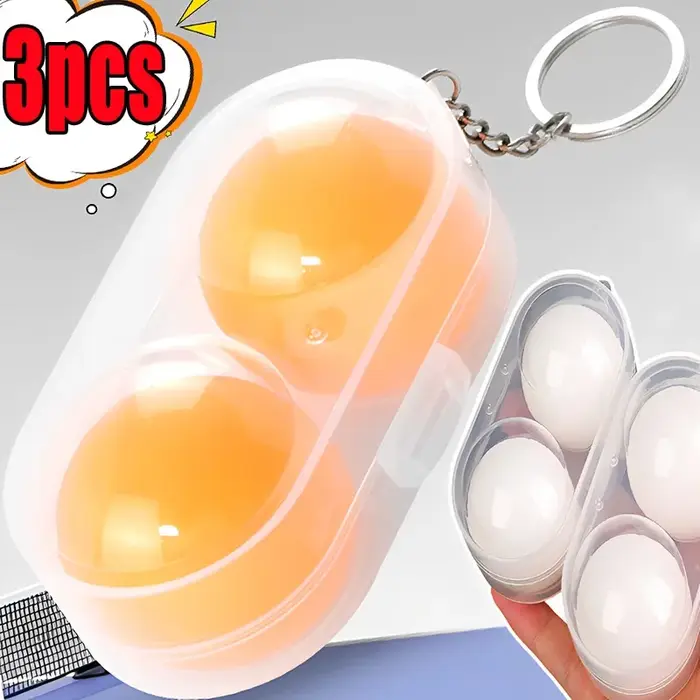 Boîte de rangement pour balles de Tennis de Table, 3/1 pièces, boîte de rangement Portable en plastique Transparent pour balles de Ping-Pong, conteneur de stockage extérieur