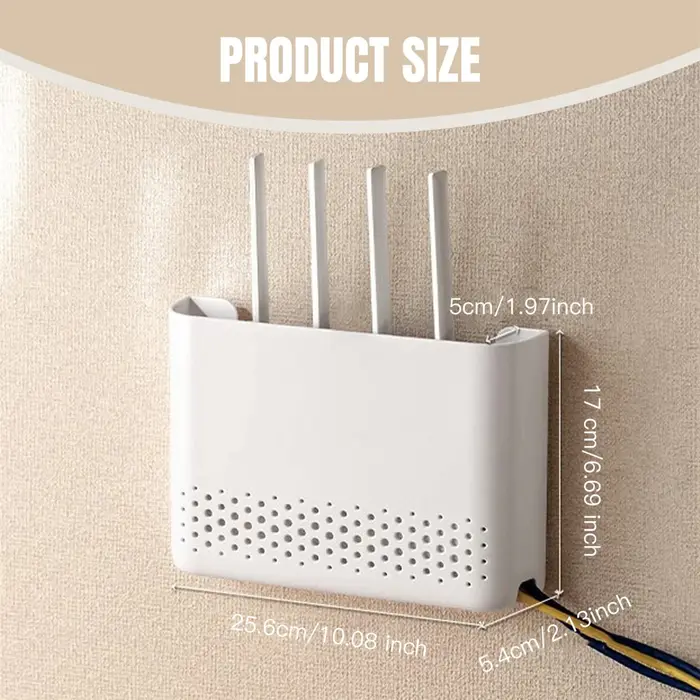 Boîte de rangement pour routeur WiFi