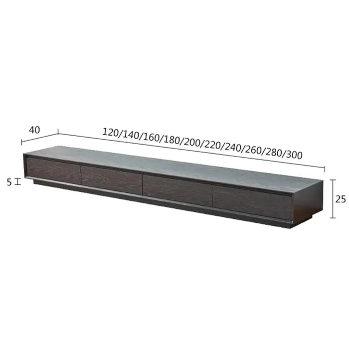 Tiroirs de rangement Meuble Tv classique nordique Premium minimaliste