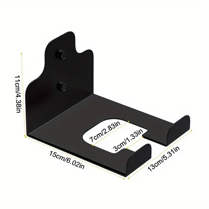Support mural pour tondeuse et outils de jardin – Organisateur de garage pour débroussailleuse
