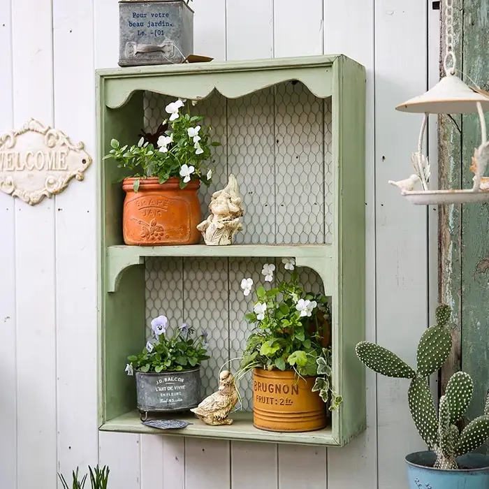 Armoire murale en bois massif