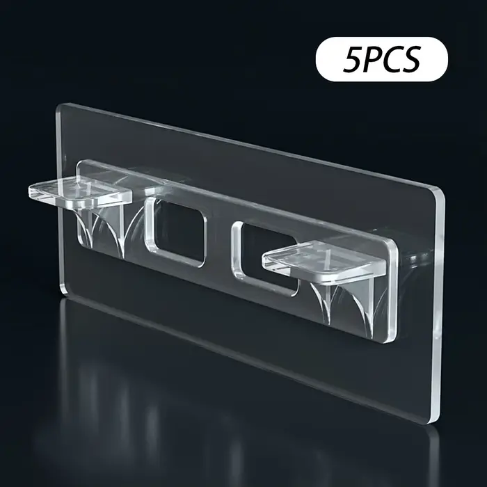 Cheville de Support d'étagère, Clips auto-adhésifs, goupille de séparation pour armoires de cuisine,