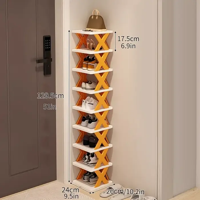 Nouveau range-chaussures à neuf niveaux 2026, range-chaussures vertical peu encombrant, range-chauss