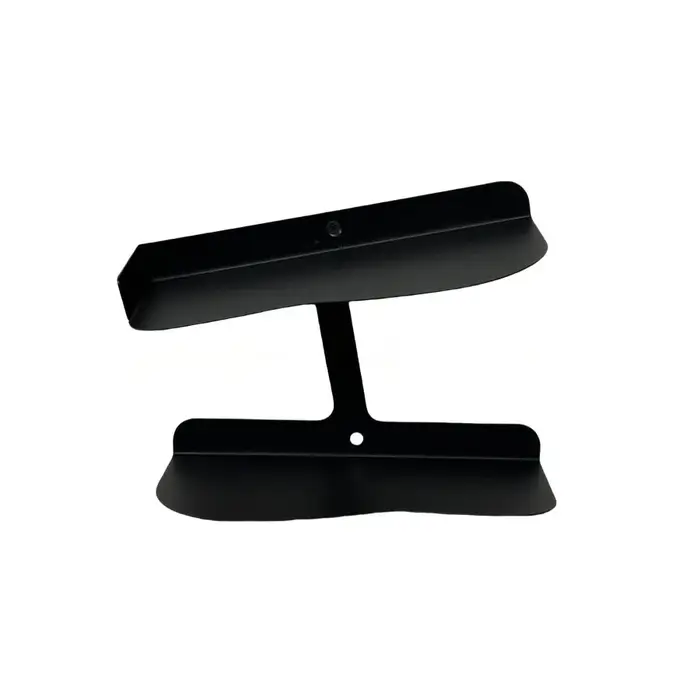 Étagère murale noire et blanche pour chaussures de sport homme et femme, support de rangement et de 