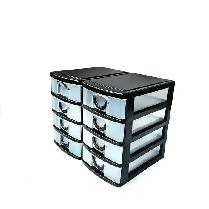 Boîte de rangement à bijoux à 4 niveaux