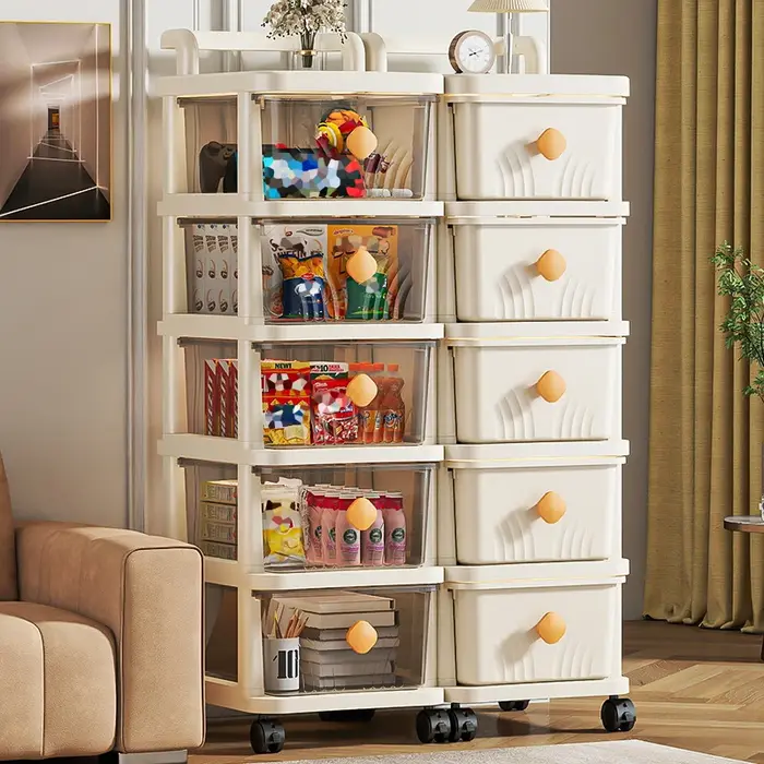 Chariot de rangement mobile pour chambre