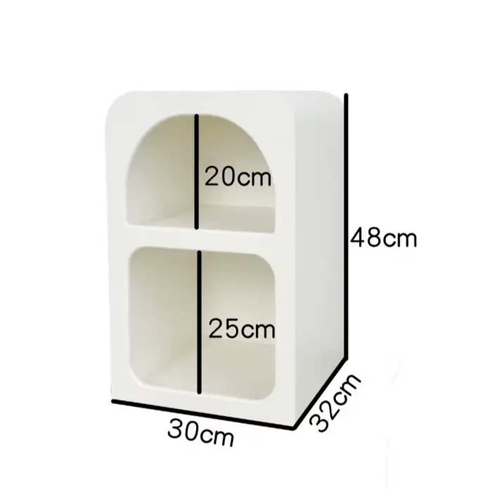 Organisateurs de tables de chevet pour chambre d'enfants, compartiment caché, rangement moderne, Tab