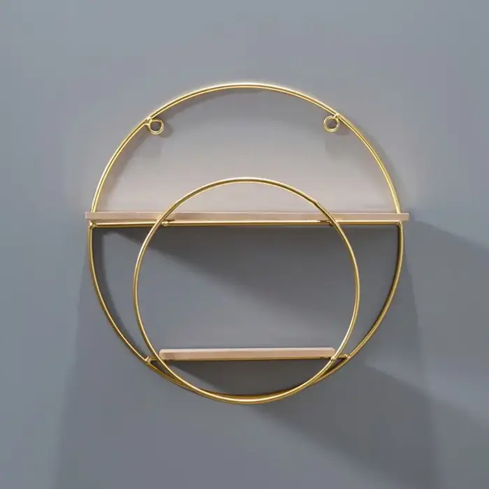 Étagère murale décorative en fer créatif